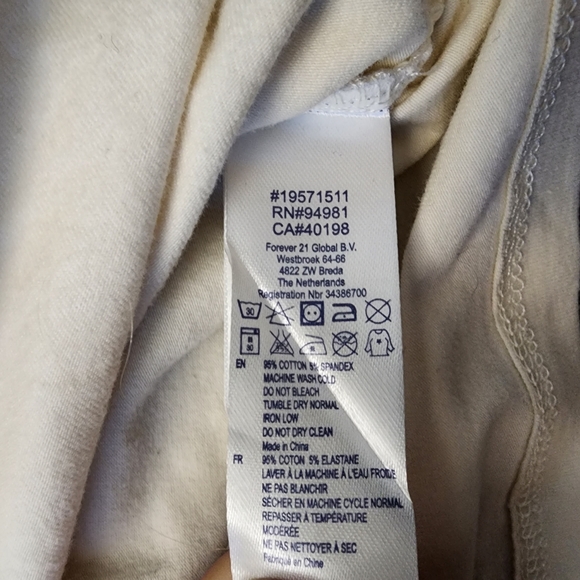 Ivory Stretch Tee, Women's S - Picture 4 of 13